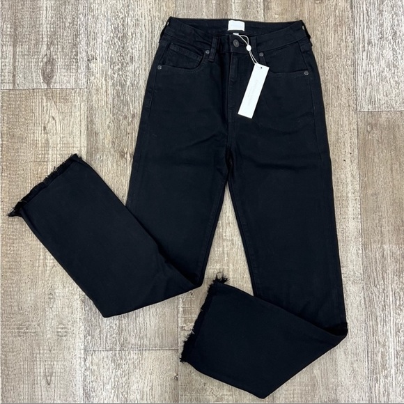 NWT Jonathan Simkhai River Straight Leg Denim size 25 $245 - Picture 3 of 5